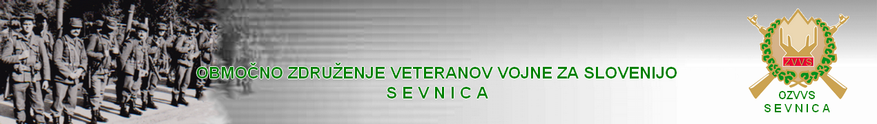 Območno združenje veteranov vojne za Slovenijo Sevnica