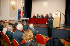 Sevnica; Kulturna dvorana, letni občni zbor OZVVS, veterani vojne za Slovenijo 1991