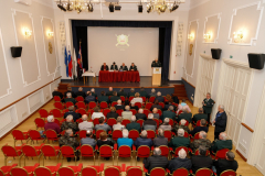 Sevnica; Kulturna dvorana, letni občni zbor OZVVS, veterani vojne za Slovenijo 1991